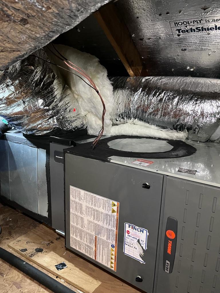 Ductless AC installation in Houston TX by certified HVAC technicians