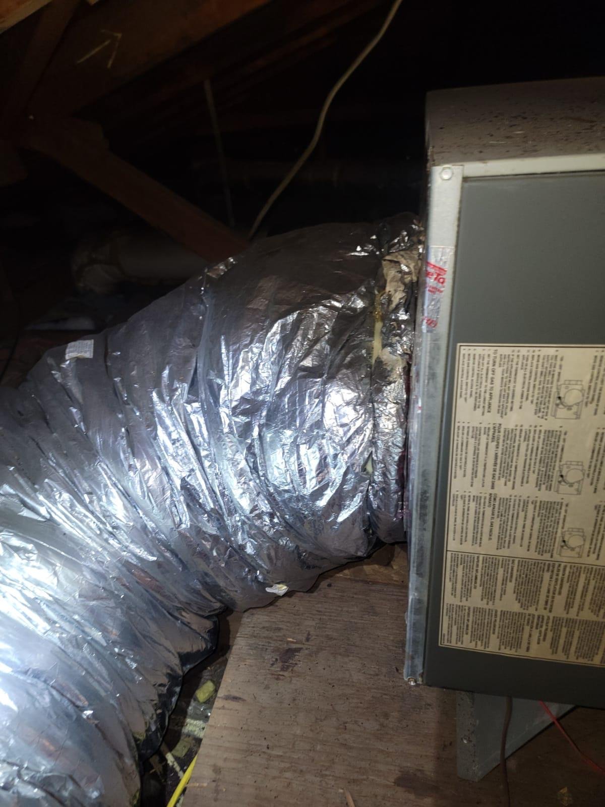 Professional HVAC ductwork installation showcasing clean efficient air duct system
