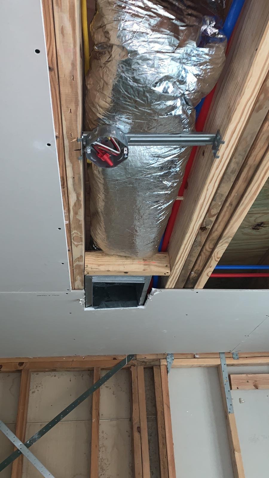 Professional HVAC ductwork installation showcasing clean efficient air duct system