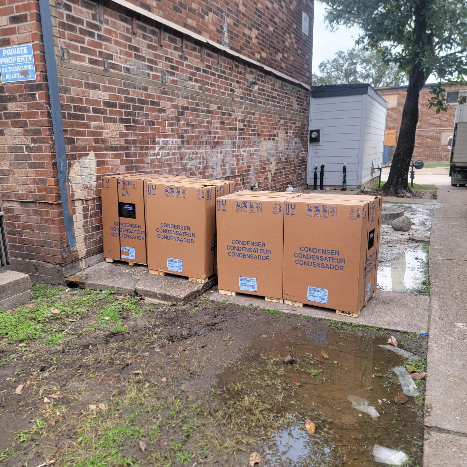 Materials & Equipment - hvac condenser units delivery houston tx