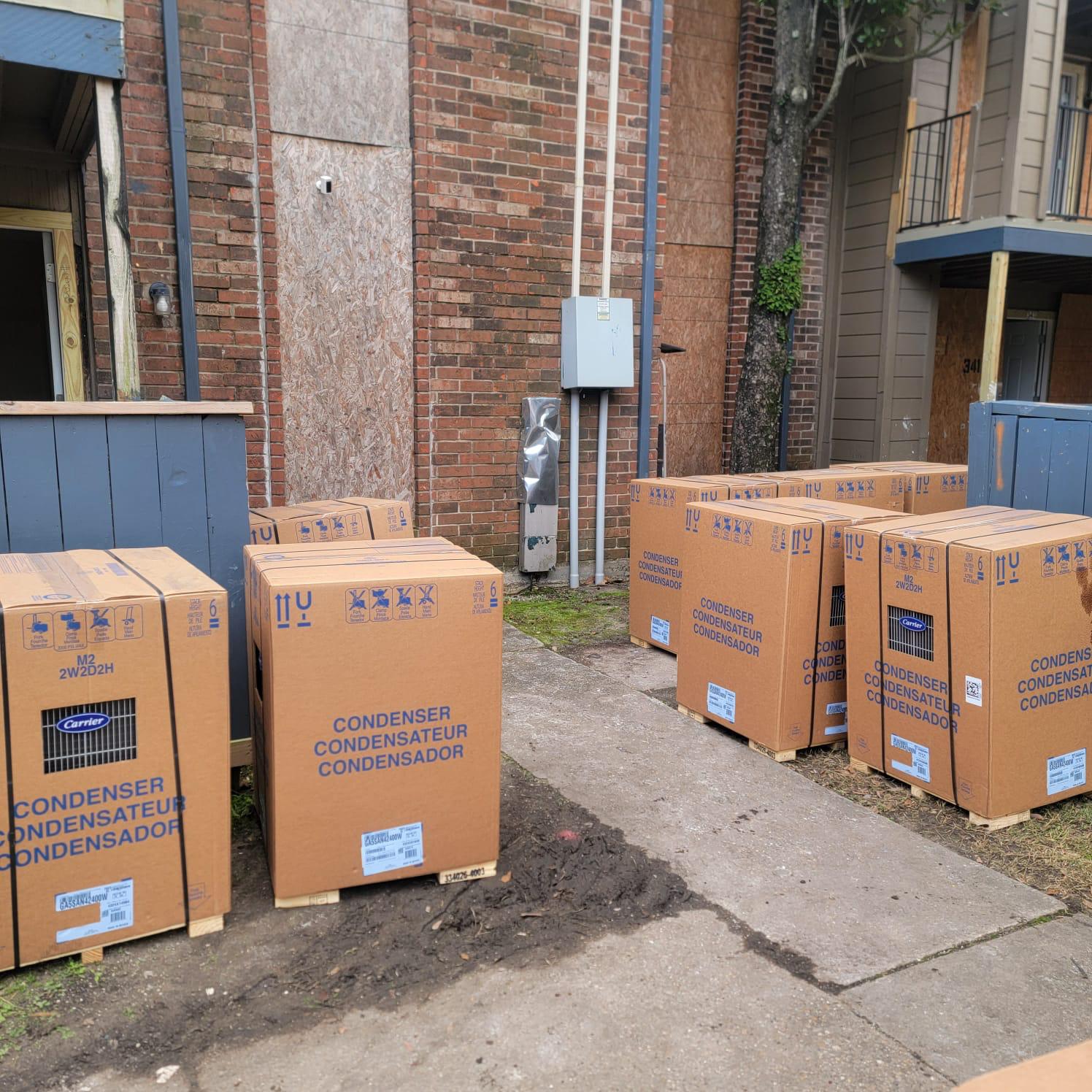 Materials & Equipment - hvac condensers deployment houston tx