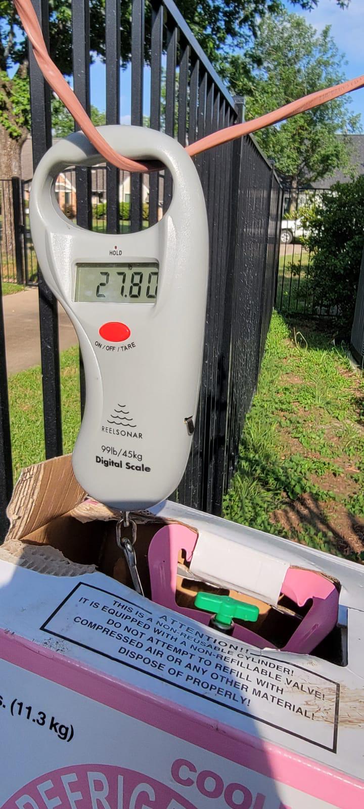 Materials & Equipment - hvac refrigerant digital scale houston tx