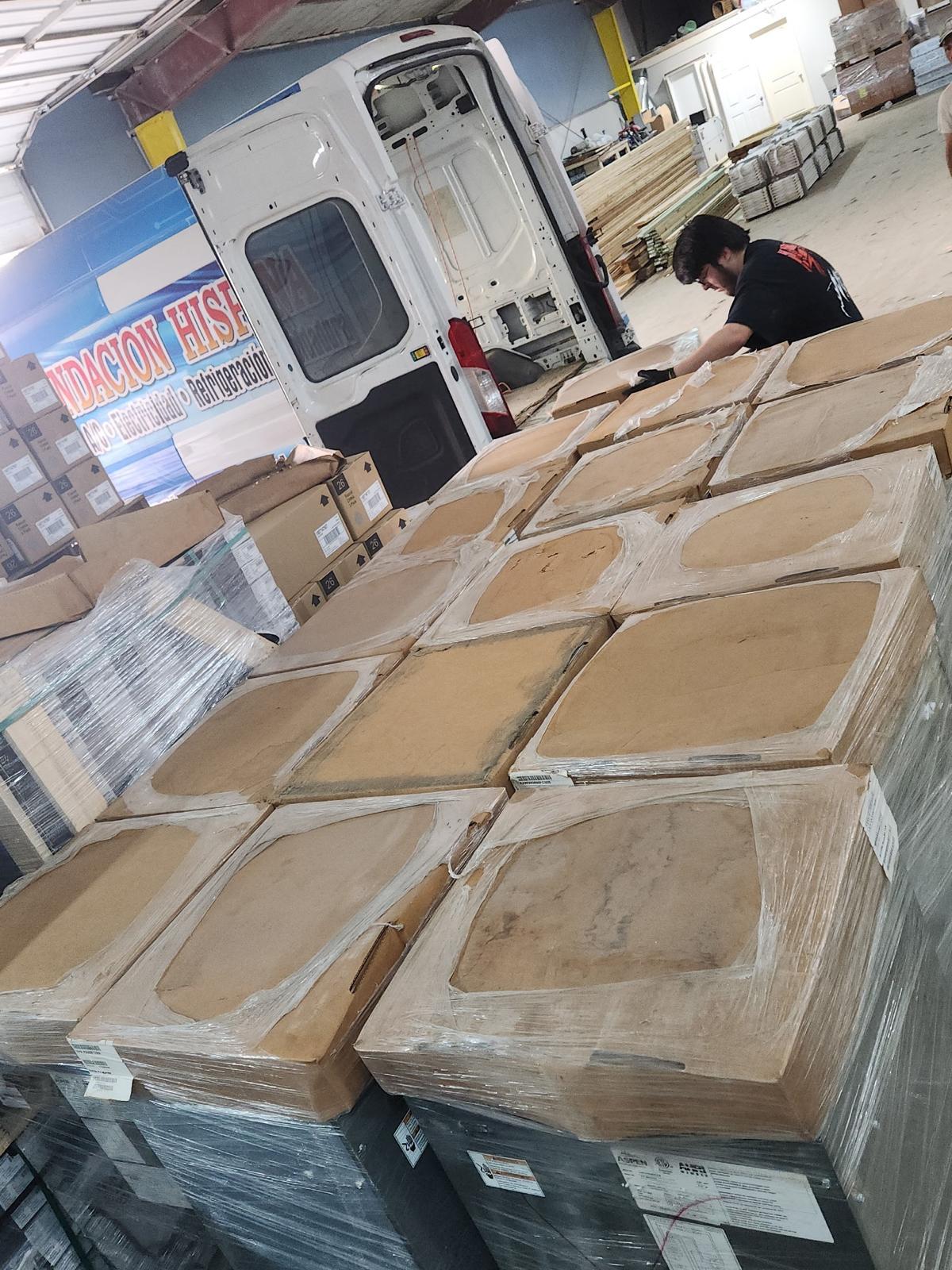 Materials & Equipment - hvac shipping warehouse houston tx