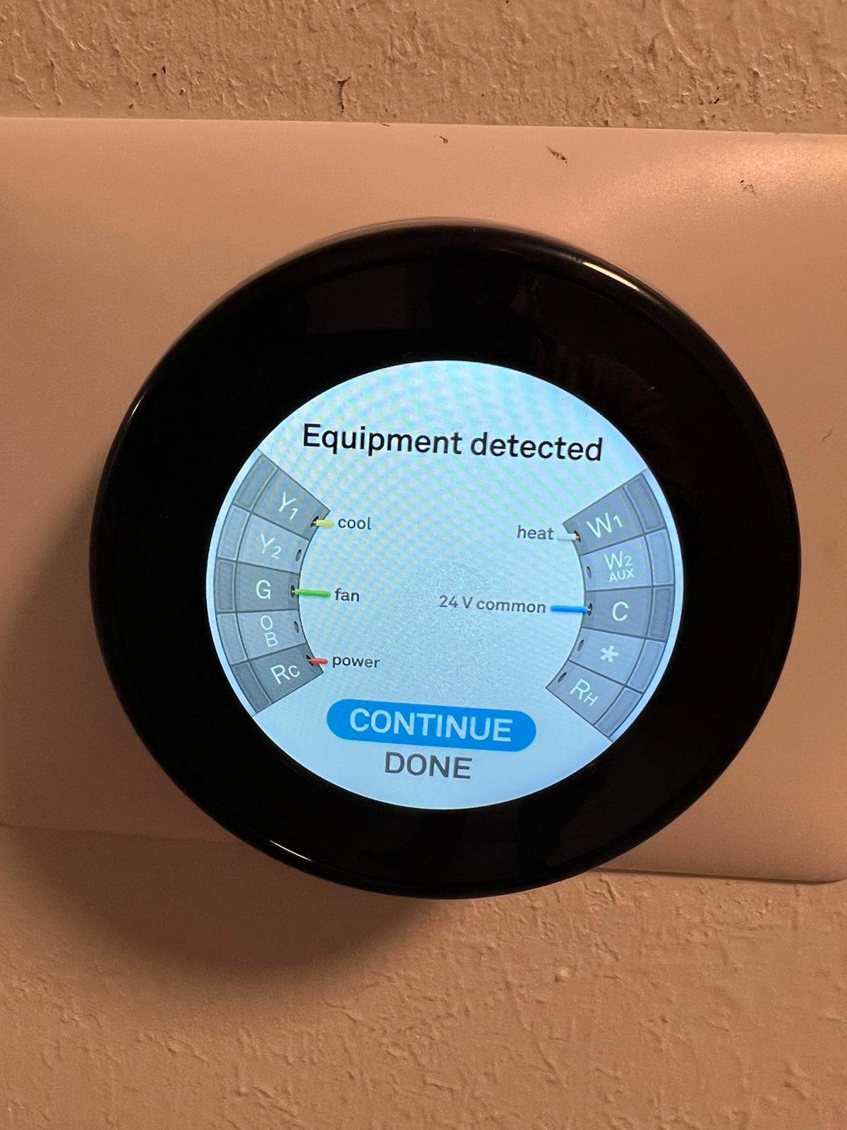 Nest Thermostat Installation - <a href= Nest thermostat installation by professional HVAC technician in Houston TX