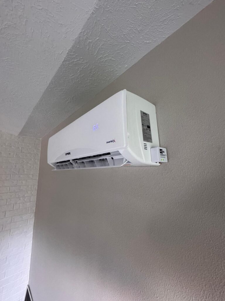 Mini split AC installation in Houston TX