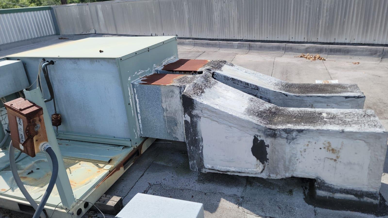 Houston Rooftop HVAC Duct Fabrication